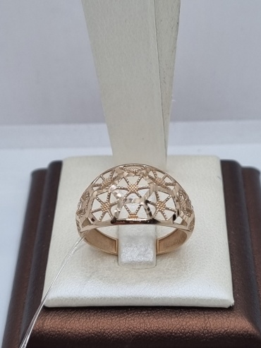 Zhanar Gold ZHA84-485 размер 19 вес 2.32 г золото, без вставок
