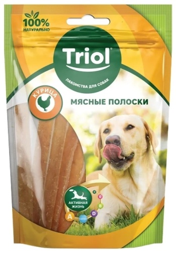 Triol 10171009 Мясные полоски курица 70 г