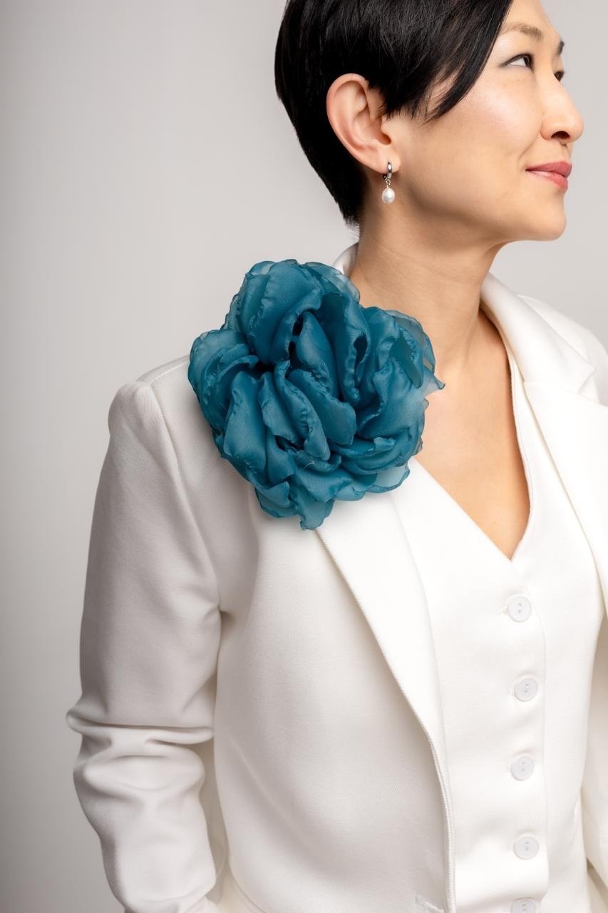Брошь Brightdays Jewels органза, без вставок