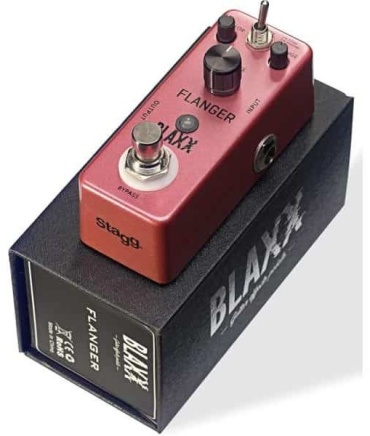 Педаль Blaxx 2-Mode Flanger бордовый
