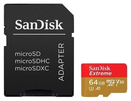Карта памяти SanDisk Extreme SDSQXA2-064G-GN6AA 64GB