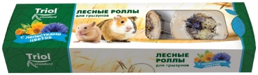 Triol Standard лесные роллы с лепестками цветов 70 г