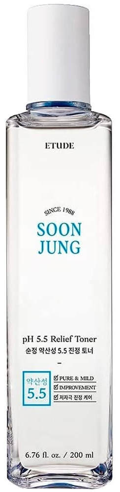 Etude House тонер Soon Jung pH 5.5 Relief 200 мл