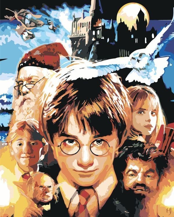 Купить Картина Живопись по номерам Гарри Поттер: Постер 2 Potter_025 в ...