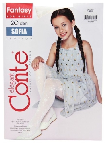 Колготки классические Conte Elegant белый