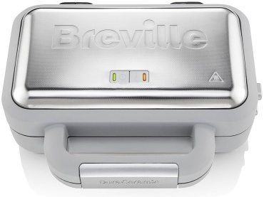 Вафельница Breville DuraCeramic VST072-01 серый, серебристый