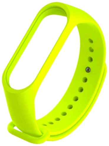 Ремешок для Xiaomi Mi Band 3, Mi Band 4 светло-зеленый