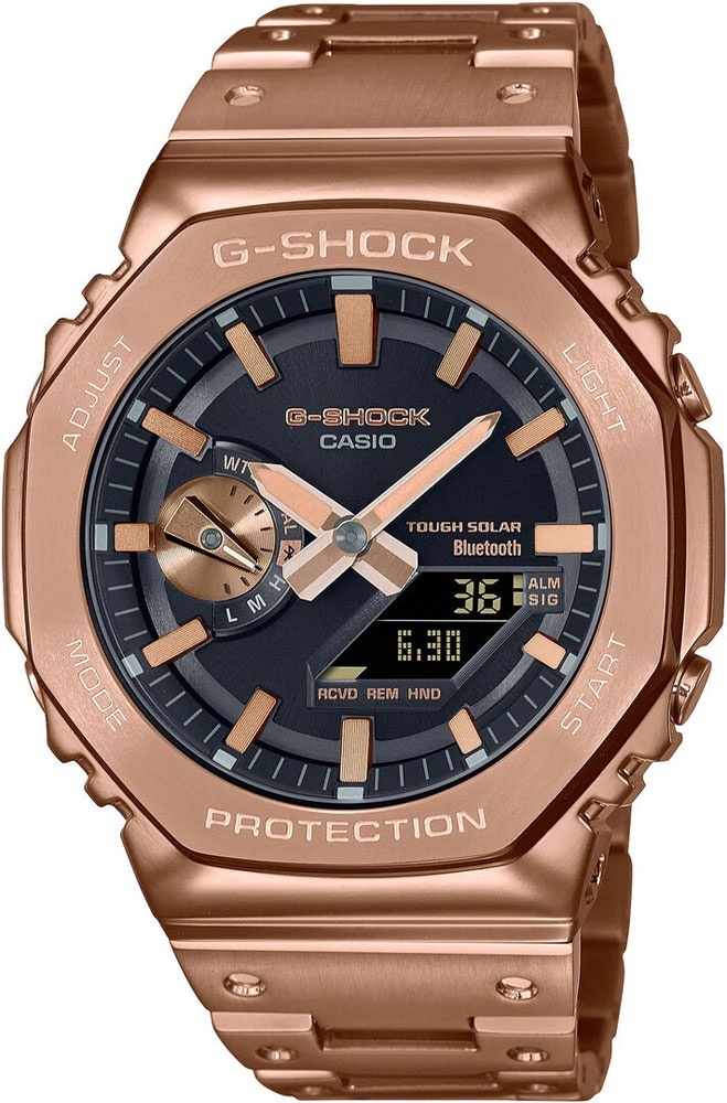 Кварцевые CASIO GM-B2100GD-5AER сталь