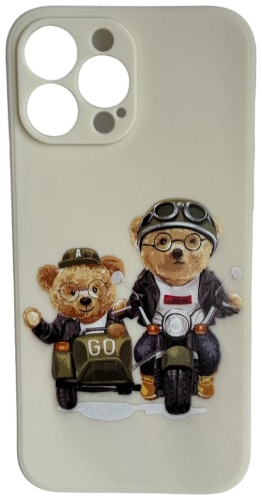 Чехол для Apple iPhone 13 Pro Max бежевый