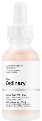 The Ordinary пилинг Lactic Acid 5% + HA 2% 30 мл