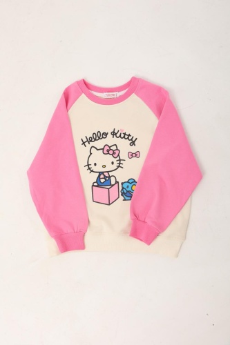 Свитшот Sanrio бежевый, розовый