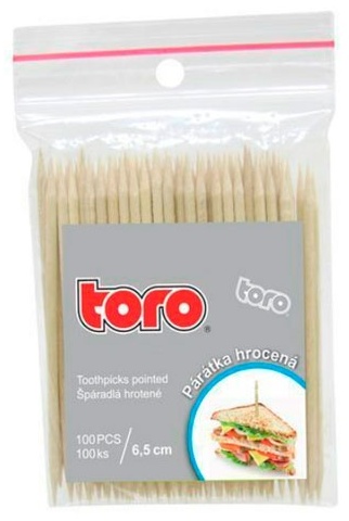 Toro шпажки 8591177058014 коричневый 100 шт