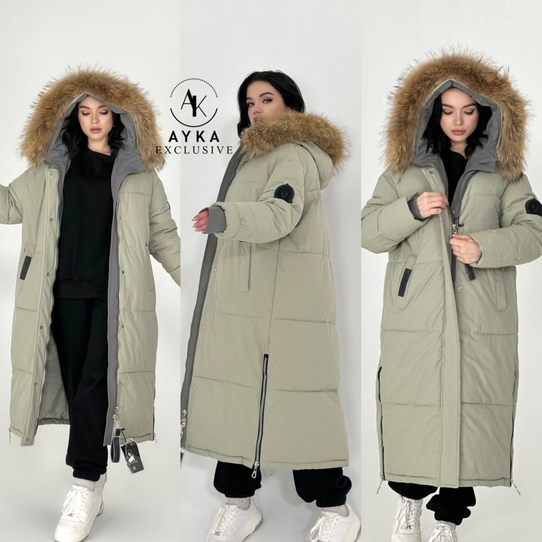 Парка Ayka Exclusive хаки