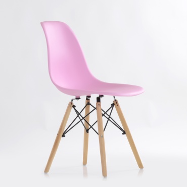 Стул SK Trade Eames DSW, 80x46x38 см, розовый