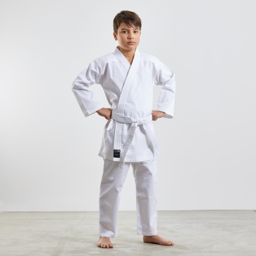 Decathlon кимоно для карате белый 110