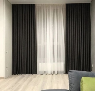 Комплект Nazok Interiors 400x280 см 2 шт, петек, коричневый