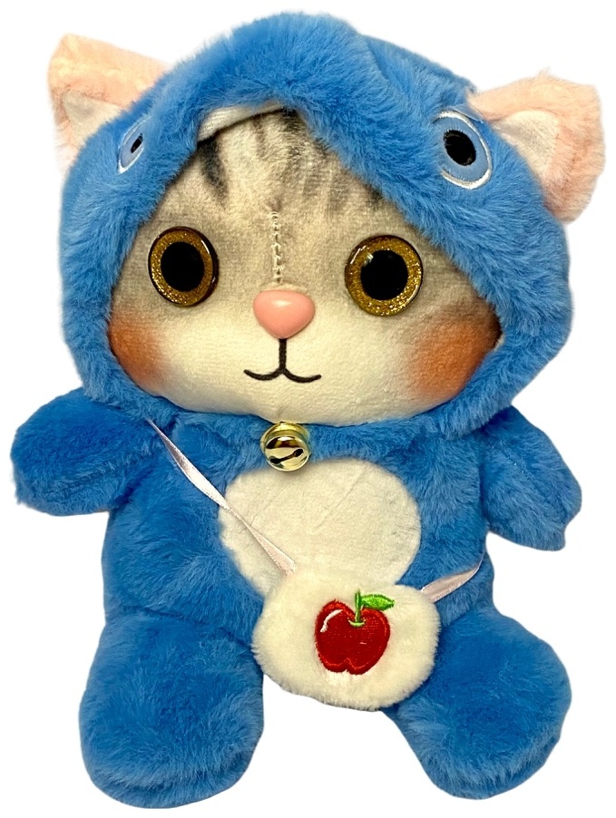 Купить Arizona мягкая игрушка котёнок в синем кигуруми 10003450, высота ...