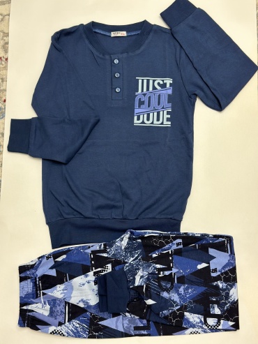 Пижама синий