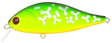 Воблер Pontoon-21 Bet-A-Shad 83F-SR-070 16.3 гр. 1 шт 83 мм желтый, зеленый