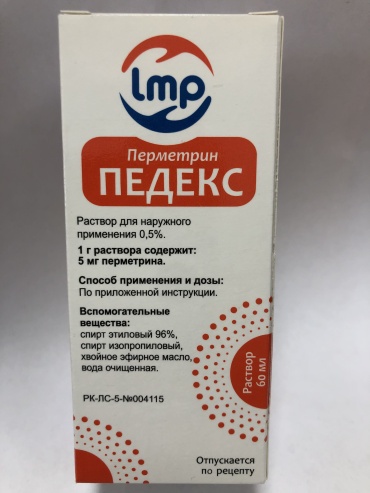 Педекс раствор 0.5% 60 мл