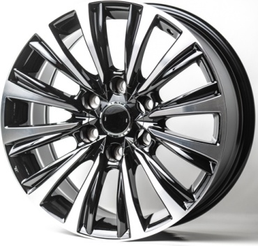 Rimax ZT824 7.5x18/6x139.7 D106.1 ET20 4 диска черный, серебристый