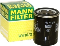 MANN-FILTER масляный фильтр W610/3