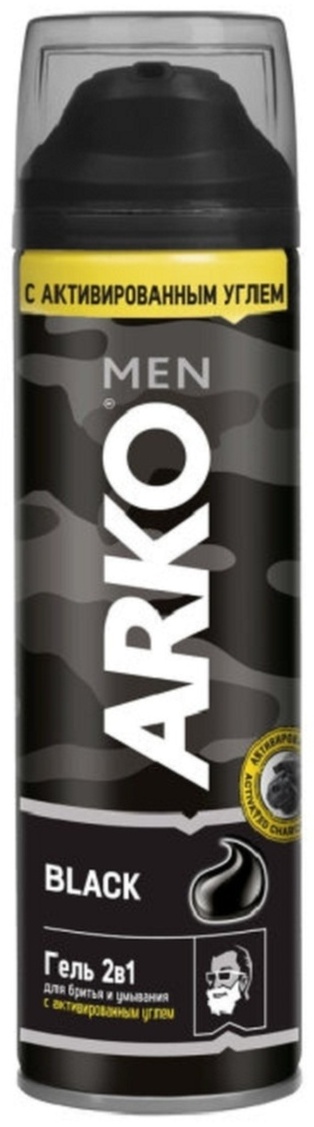 Arko 2в1 Black гель для бритья 200 мл