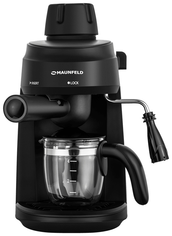 Кофемашина рожкового типа MAUNFELD MF-733BK 2