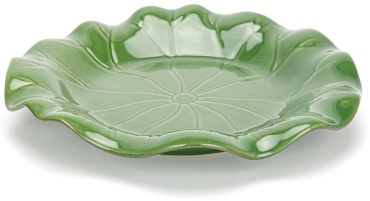Блюдо Fissman Green 34х34 см, керамика, 1 шт