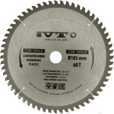 IVT CSB-185LA 185x20 мм