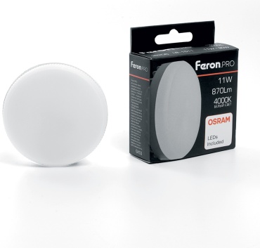 Feron 11W GX53, светодиодная, нейтральный белый