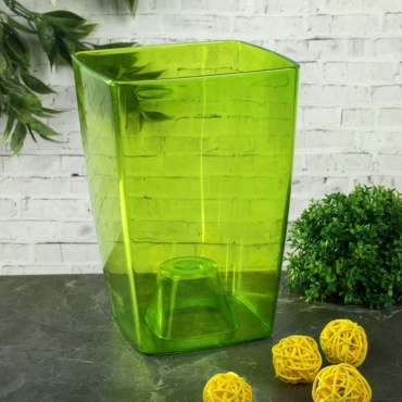 Кашпо для дома, для балкона Plast-Avenue 1.8 л, пластик