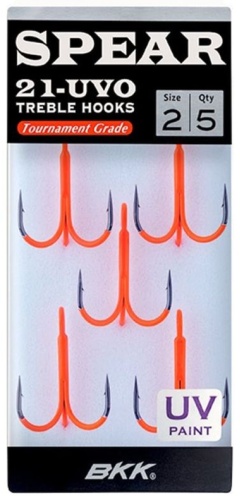 BKK Spear-21 UVO №5/0 красный 4 шт