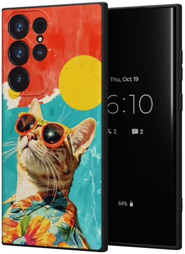 Чехол Mcover для Samsung Galaxy S23 Ultra рисунок