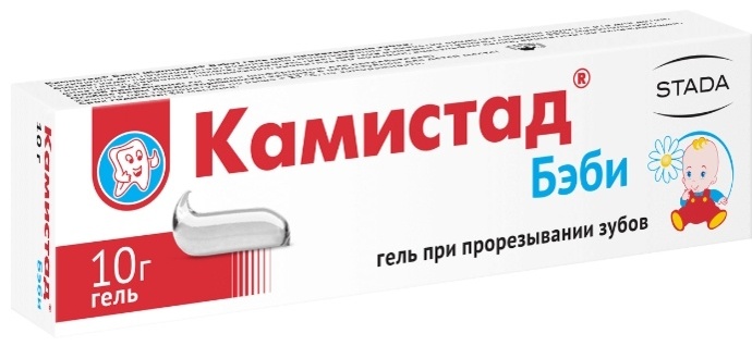 КАМИСТАД БЭБИ 10г гель д/мест и нар прим