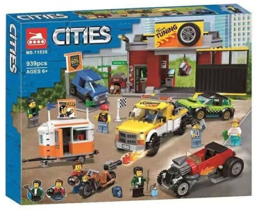 Cities 11535, деталей 939 шт