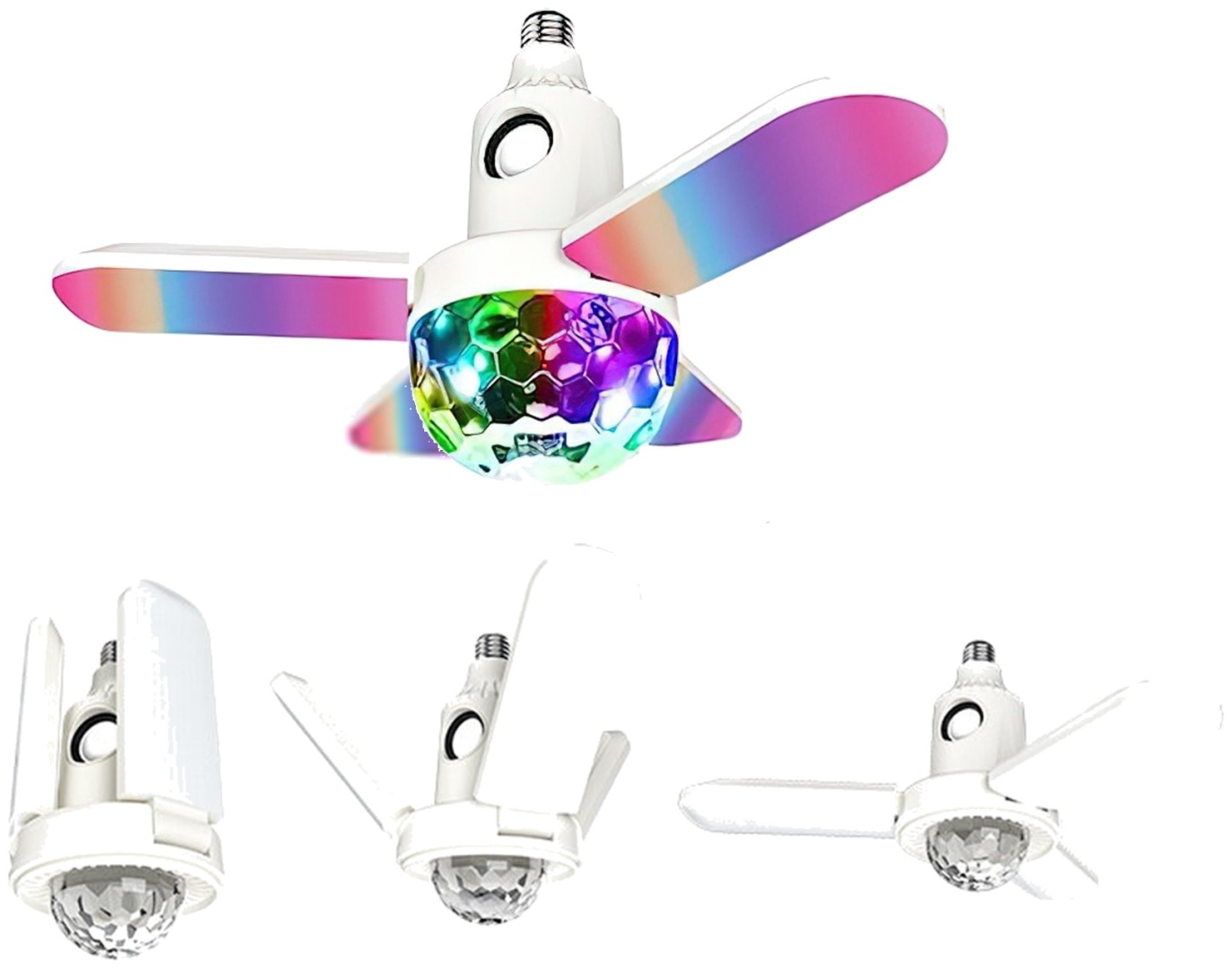 Лампочка 480W E27, светодиодная, RGB