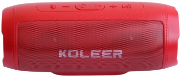 Портативная колонка Koleer S1000 красный