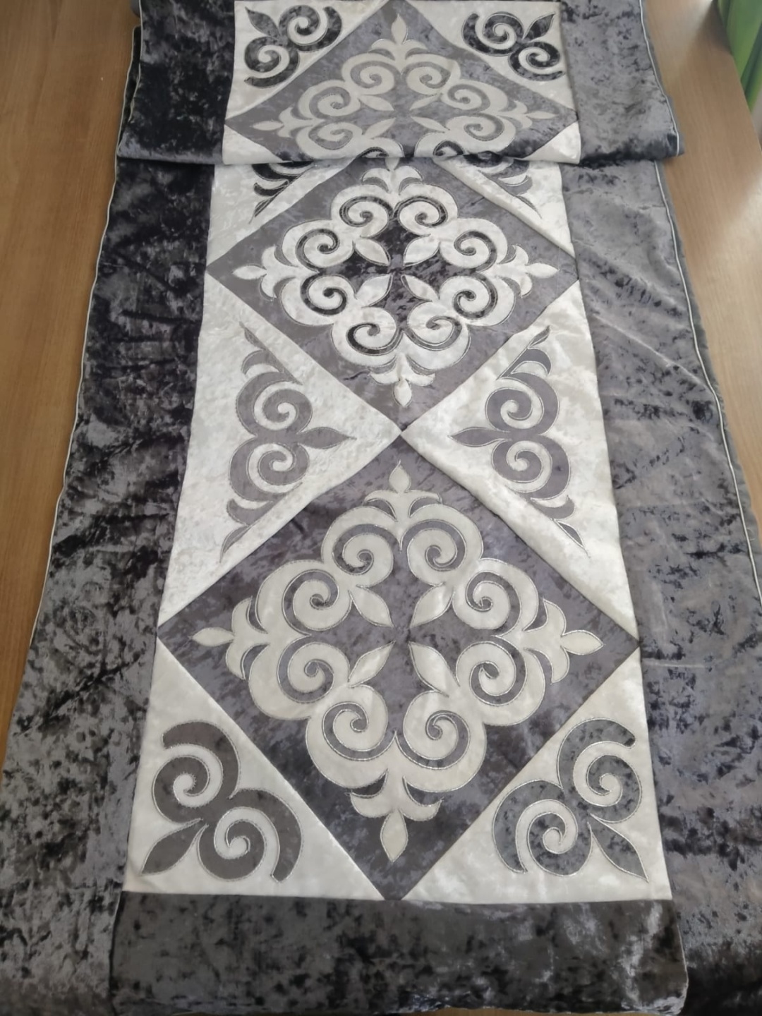 GANIBET чехол для корпе 220x80, хлопок, серый