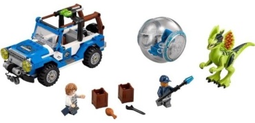 LEGO Jurassic World 75916 Засада на дилофозавра