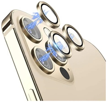 Стекло для Apple iPhone 14 Pro золотистый