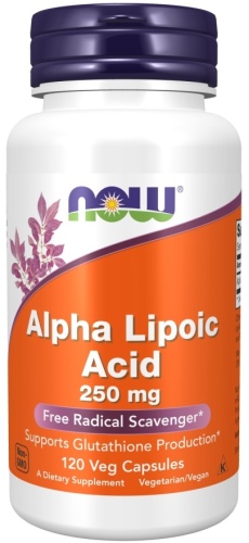 NOW Alpha Lipoic Acid 250 mg 120 капсулы