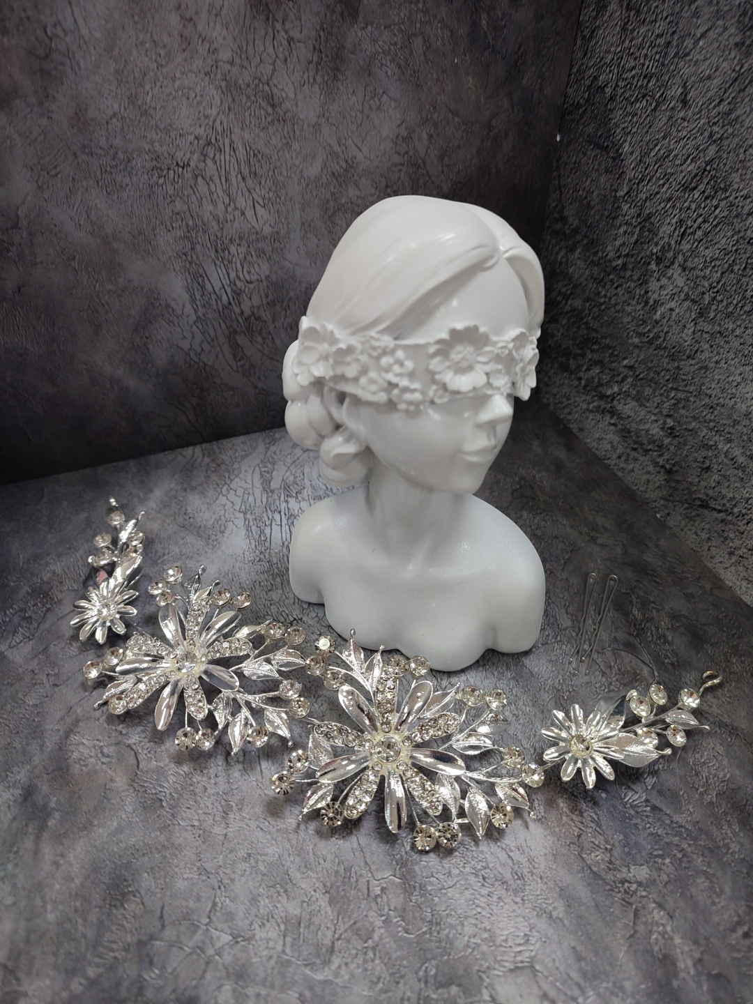 Диадема Fashion Jewelry XL серебристый