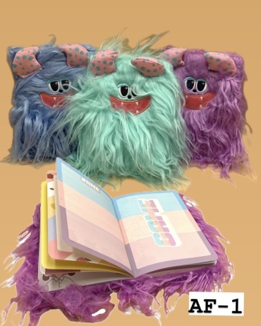 Блокнот Yalong Monster, A5, 100 л, фиолетовый
