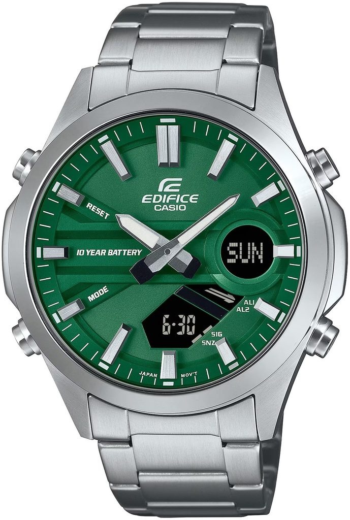 Кварцевые CASIO EFV-C120D-3AEF нержавеющая сталь