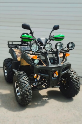 Квадроцикл Hunter ATV HUNTER 200 взрослый 200 куб. см 
черный, желтый