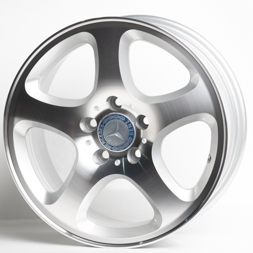 BW 296D 7x16/5x112 D66.6 ET35 серебристый