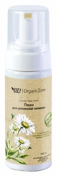 Organic Zone с экстрактом ромашки и череды пенка для интимной гигиены 150 мл