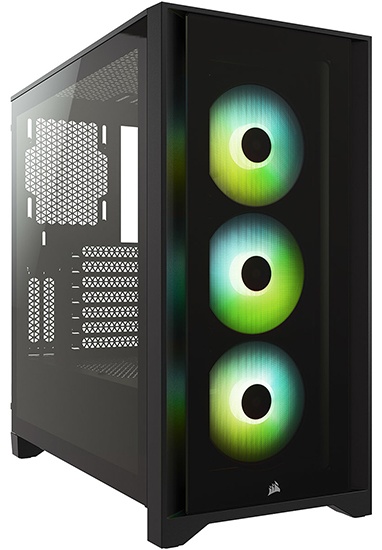 Корпус Corsair iCUE 4000X RGB CC-9011204-WW черный