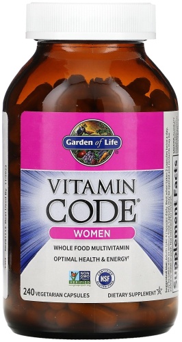 Garden of Life Vitamin Code Women капсулы 240 шт